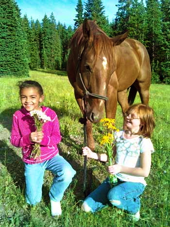 girls w horse Testimonials